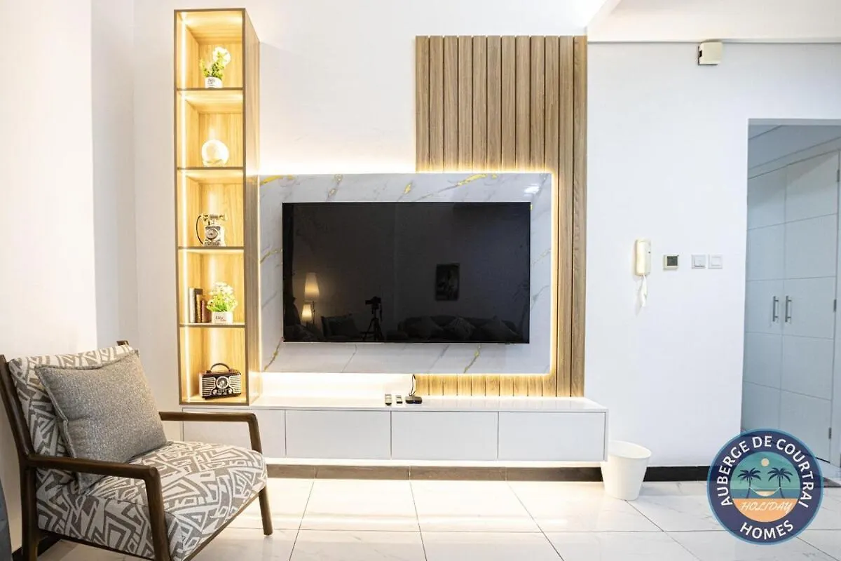 Lägenhet 2Br Duplex Stunning Views,Near Circle Mall & Park Dubai Förenade Arabemiraten